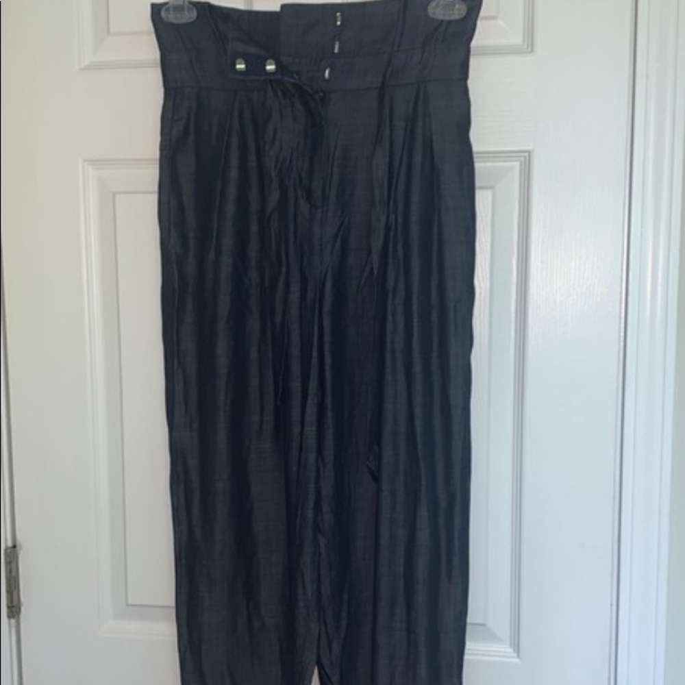 High waist casual demin